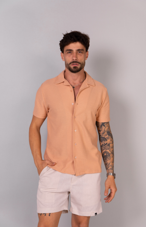 Camisa Maresias Tricot Texturizado