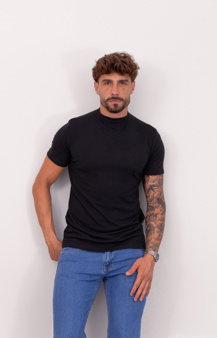 Camiseta Gola Fiji - Canelada Ribana