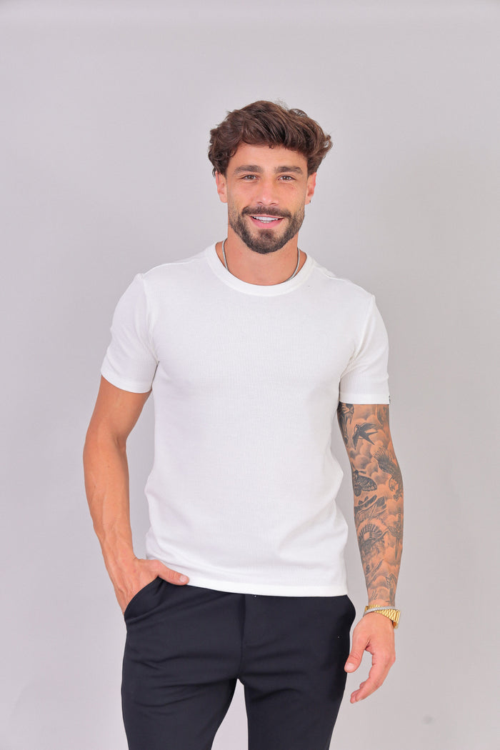 Camiseta Halifax - Malha Waffle Premium
