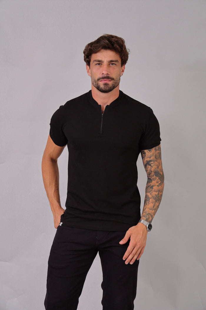 Polo Itália Basic - Piquet Gola Padre